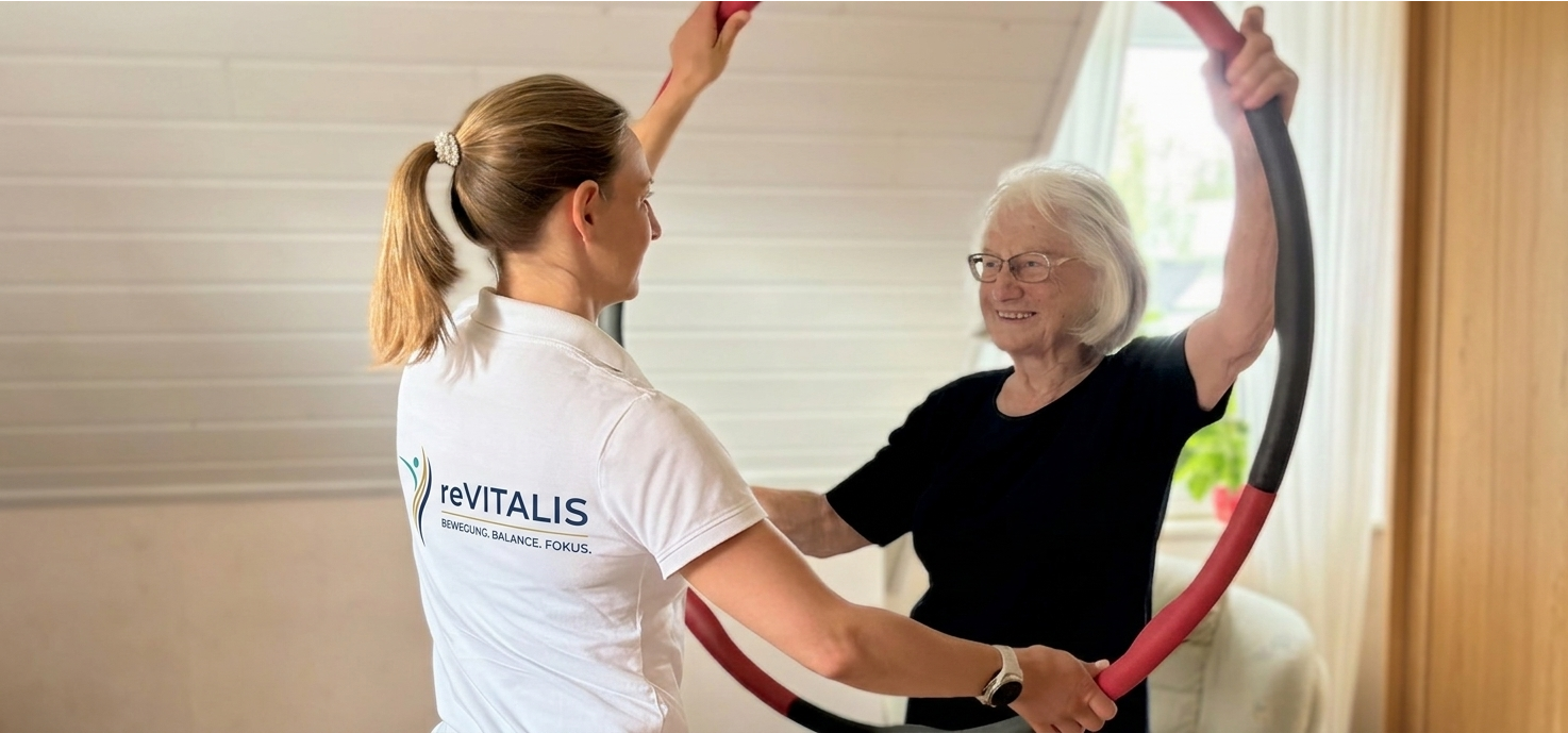 Mobile Physiotherapie zuhause – Behandlung durch reVITALIS